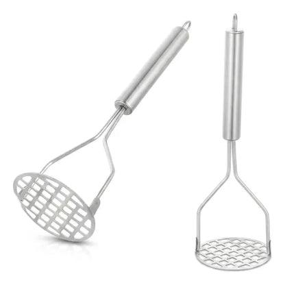 Moledor De Papas Utensilio Triturador Puré 25 Cm Plateado