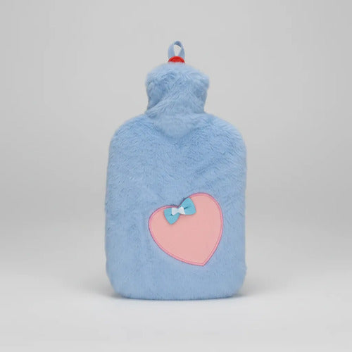 Guatero Con Funda Polar De Diseños Bolsa Agua Caliente 2lts