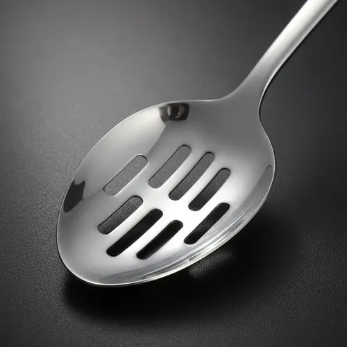 Cuchara Para Servir De Acero Inoxidable Cucharas Ranuradas Acero Inoxidable