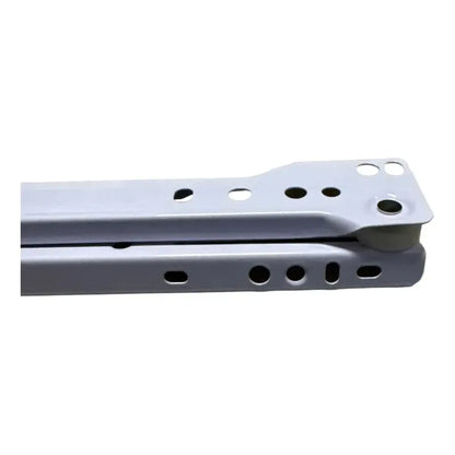 Pack 2 Corredera O Riel Blanco Para Cajón 30 Cm Blanco