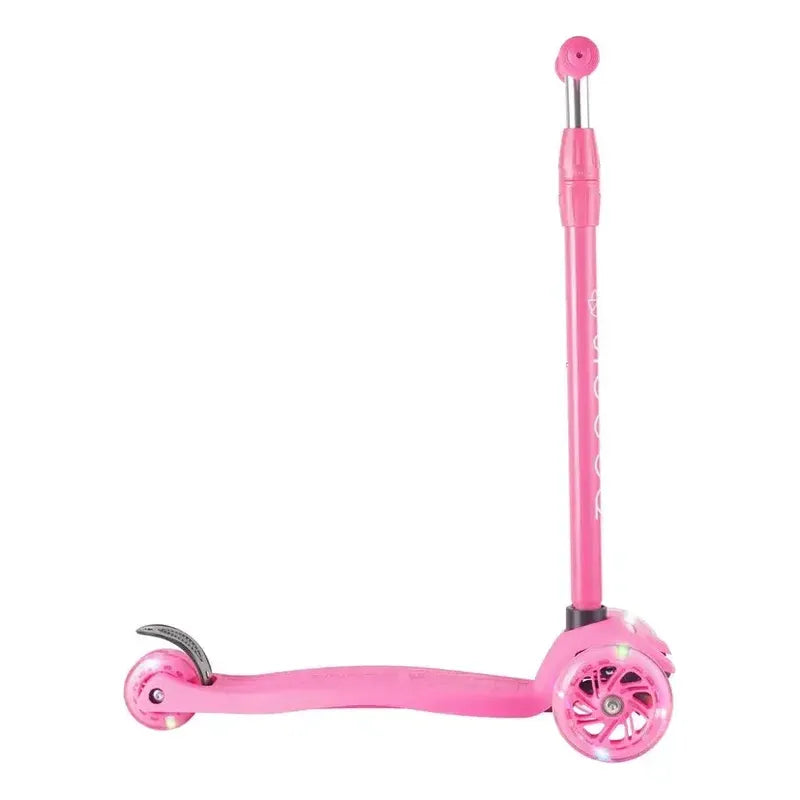 Scooter 3 Ruedas M C/los Fluor-niños Y Niñas