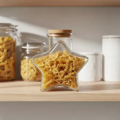 Contenedor De Alimentos Genérico 380 Ml Práctico Y Seguro Vidrio