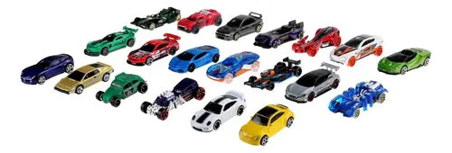 Hot Wheels Vehículo De Juguete Paquete Sorpresa De 20 Autos Multicolor