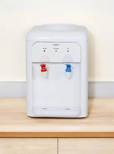 Dispensador De Agua Nex Da-112 20l Corriente Doméstica Fría Y Caliente Blanco