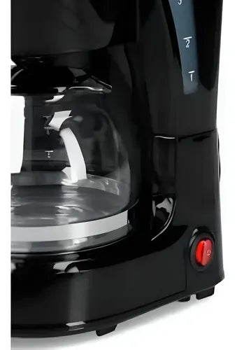 Cafetera Por Goteo Nex Cf-650 4 Tazas 600ml Negra Automática Negro