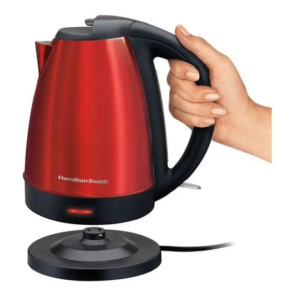 Hervidor Hamilton Beach 40987-cl Acero Inoxidable 1,7 L Rojo