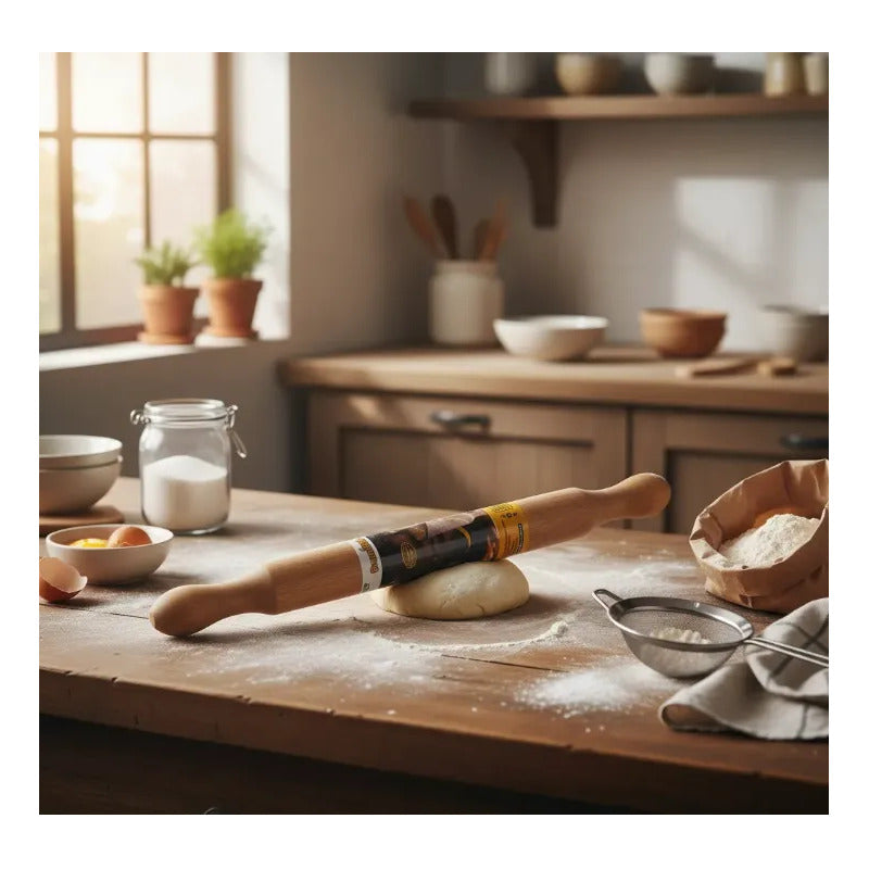 Uslero De Madera Para Cocina 4x40cm Madera