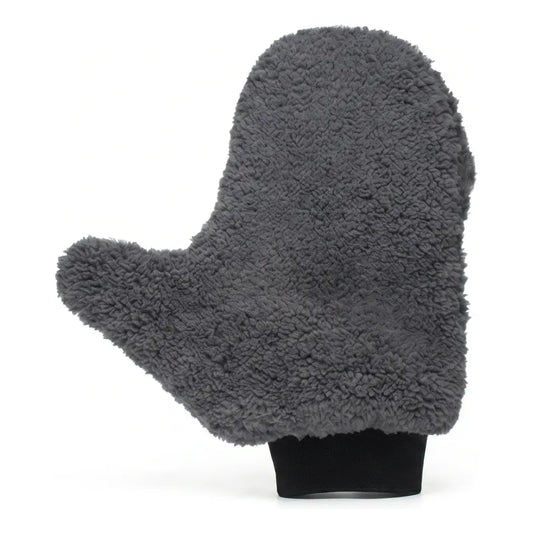 Guantes de Microfibras para Autos 23cm X 21cm Gris Oscuro