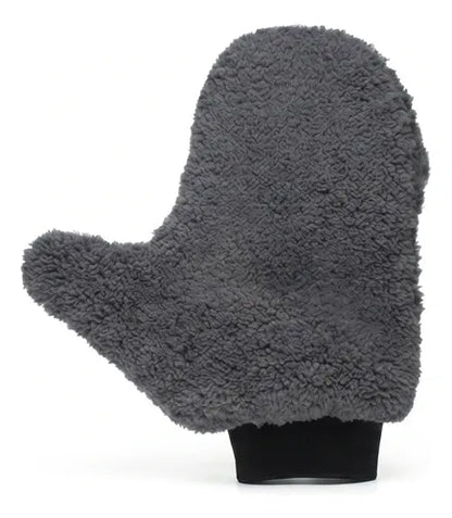 Guantes De Microfibras Para Autos 23cm X 21cm Gris Oscuro