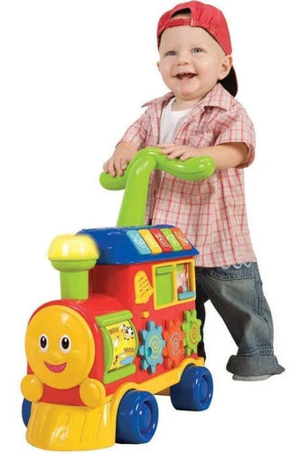Win Fun Caminador Tren Didactico Con Sonido Jeg 0803-34 Multicolor