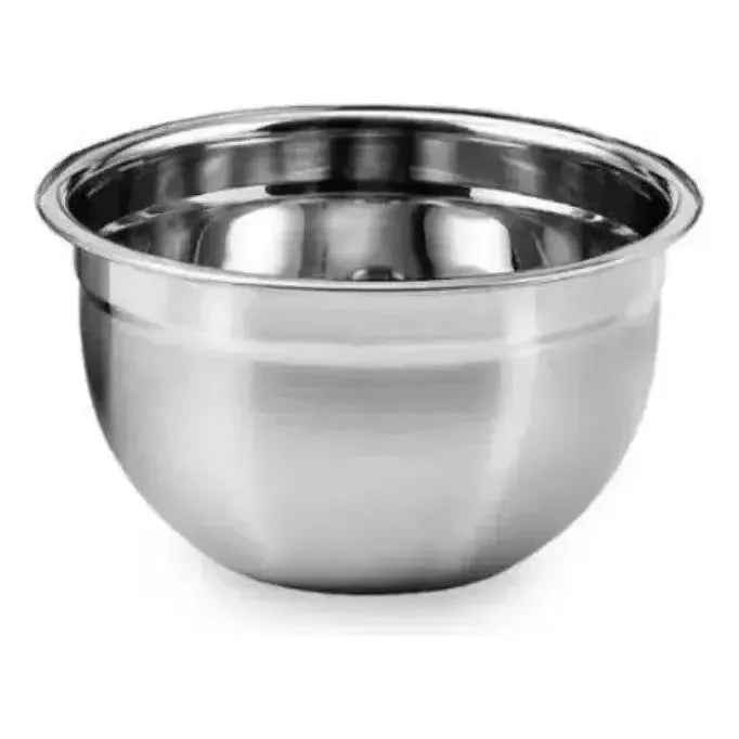 Bowl Acero Inoxidable Ensaladas Cocina Reposteria 50cm Plateado