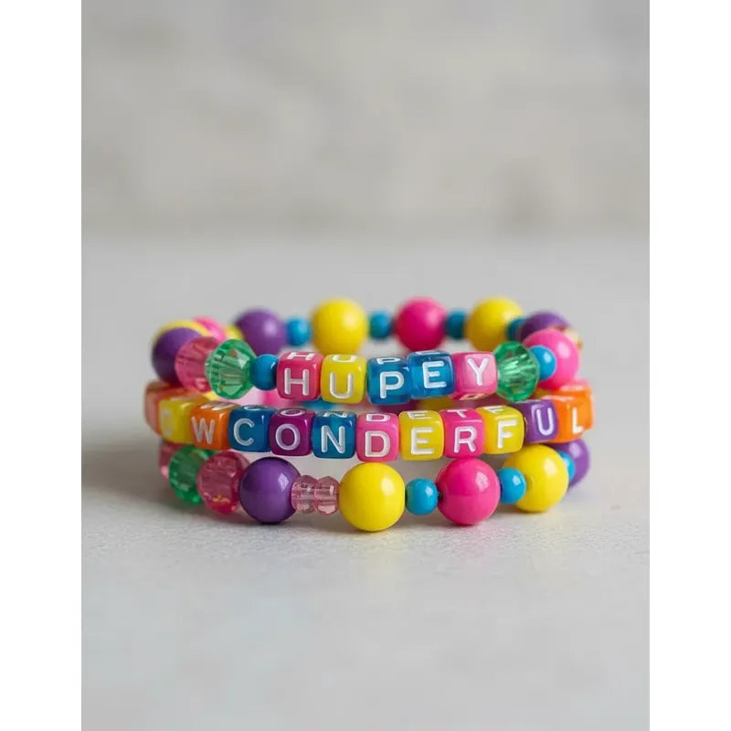 Set De Pulseras Y Mostacillas So Beads