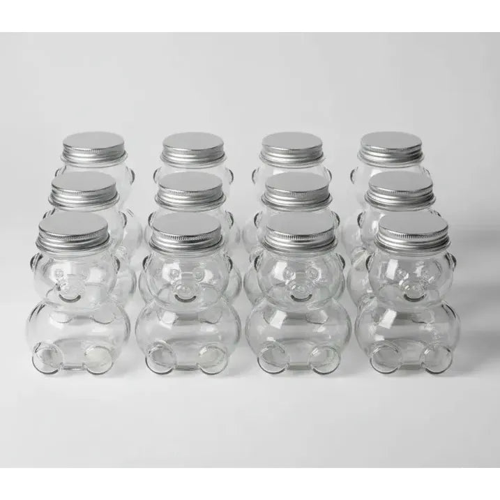Pack 20 Botellas De Osito 80 Ml Transparente