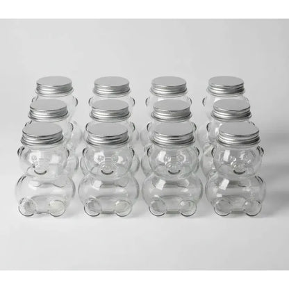 Pack 20 Botellas De Osito 80 Ml Transparente