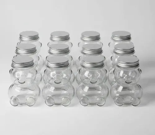 Pack 20 Botellas De Osito 80 Ml Transparente