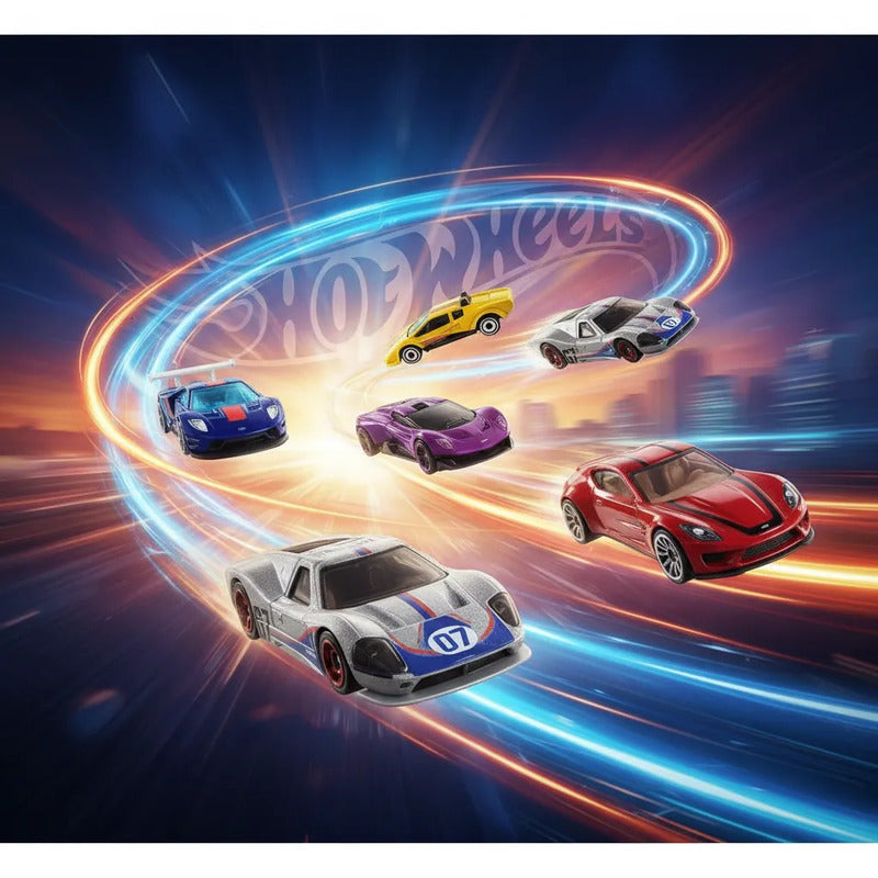 Pack Hot Wheels 5 Autos Escala 1:64 Elige Tu Modelo