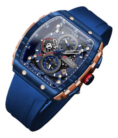 Reloj Curren Dep-estilo Hombre- Silicona Analógico