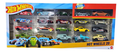Hot Wheels Pack De 20 Autos Coleccionables 1:64 Vario
