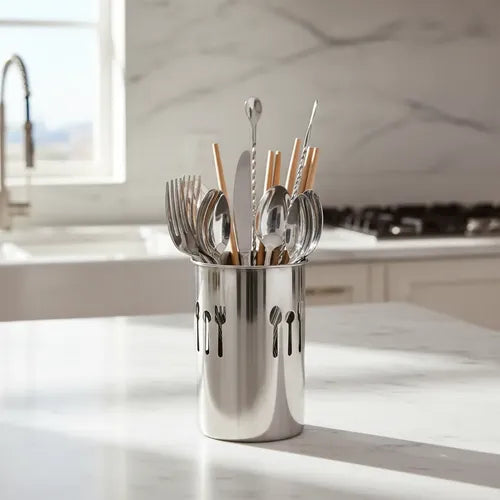 Organizador Para Cubiertos Porta Cubierto Servicio 15cm Acero Inoxidable
