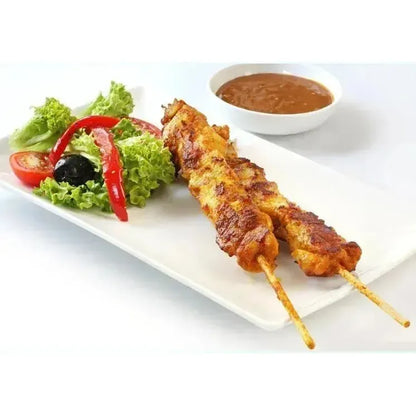 Palos Para Anticuchos Brochetas Bambú 3mm X 20 Cm 80 Piezas Madera