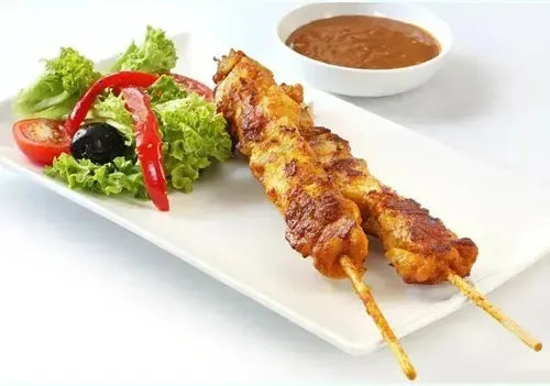 Palos Para Anticuchos Brochetas Bambú 3mm X 20 Cm 80 Piezas Madera