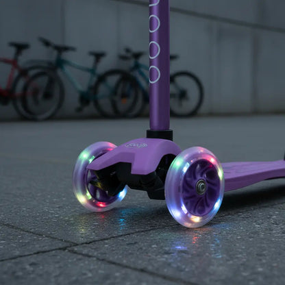Scooter 3 Ruedas M C/los Fluor-niños Y Niñas