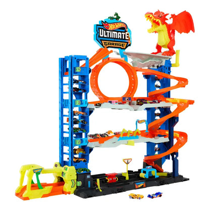 Hot Wheels City Pista De Juguete Ultimate Garage Escala 1:64 Multicolor
