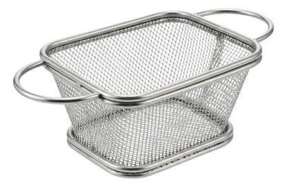Canasto Canastillo Freidor Papas Fritas 9x10 Cm Cesta Metal