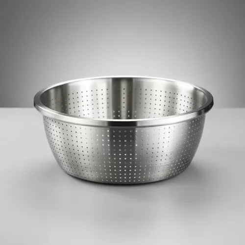 Colador Escurridor Acero Inoxidable 34cm Pasta Cocina Acero Inoxidable