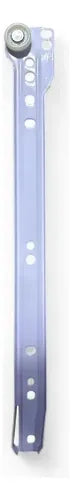 Pack 2 Corredera O Riel Blanco Para Cajón 60 Cm Blanco