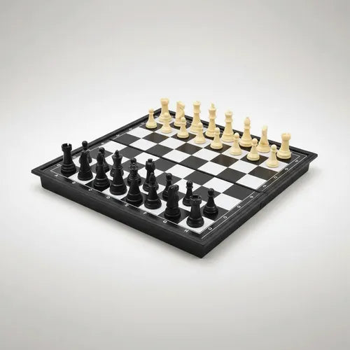 Juego De Ajedrez Plegable Tablero Magnético Educativo