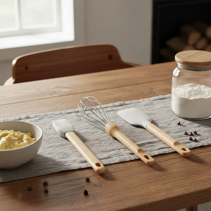Set 3 Utensilios Repostería Gris