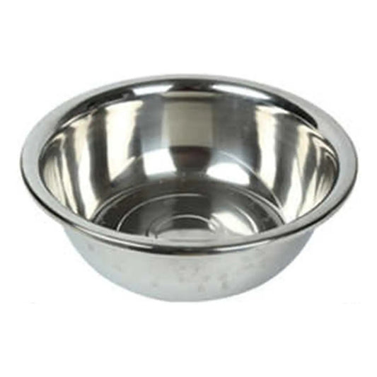 Bowl Profundo Grande En Acero Inoxidable 55cm Reposteria Color Plateado
