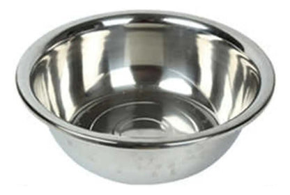 Bowl Profundo Grande En Acero Inoxidable 55cm Reposteria Color Plateado