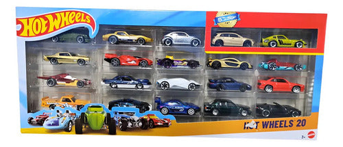 Hot Wheels Pack De 20 Autos Coleccionables 1:64 Vario