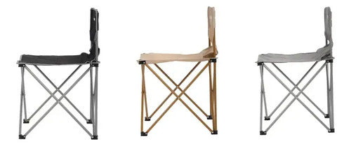 Silla Plegable 48x73x48 Cm Colores Surtidos Gris