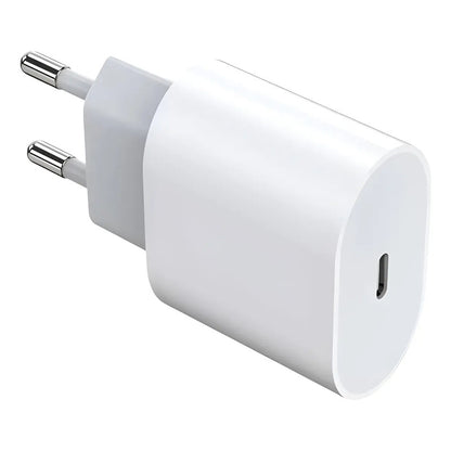 Adaptador Enchufe Usb C 35w Compatible Para iPhone Blanco