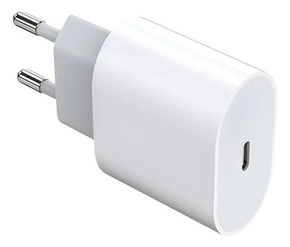 Adaptador Enchufe Usb C 35w Compatible Para iPhone Blanco