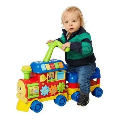 Win Fun Caminador Tren Didactico Con Sonido Jeg 0803-34 Multicolor