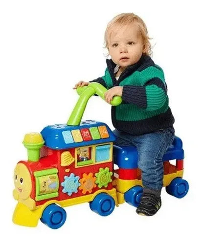Win Fun Caminador Tren Didactico Con Sonido Jeg 0803-34 Multicolor