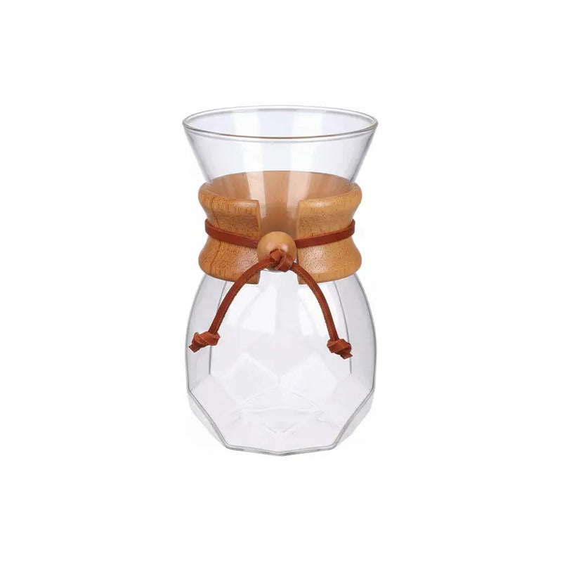 Cafetera Chemex 400ml Con Collar De Madera Blanco
