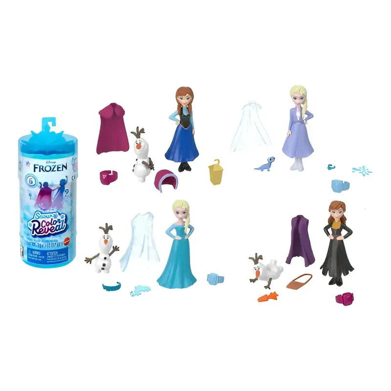 Mattel Disney Frozen Muñeca Snow Color Reveal Sorpresa