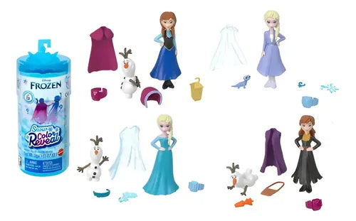 Mattel Disney Frozen Muñeca Snow Color Reveal Sorpresa