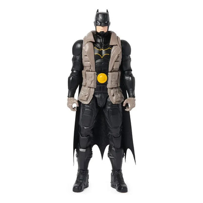 Figura De Accion Dc Comics Batman 30cm Gris-marrón