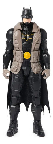 Figura De Accion Dc Comics Batman 30cm Gris-marrón