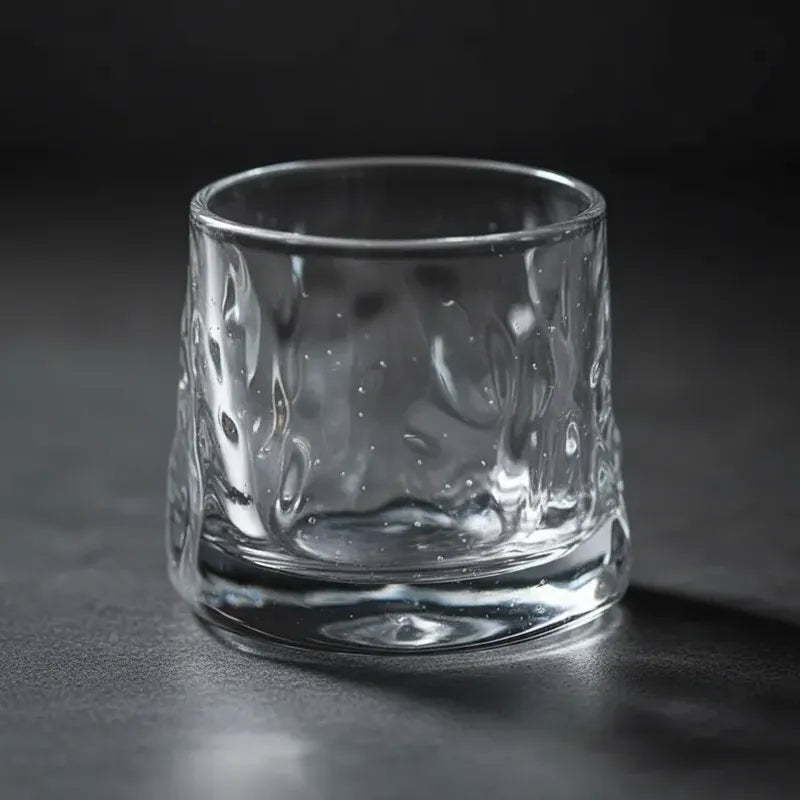 Pack 6 Vasos De Vidrio Para Whisky 7cm X 7cm Transparente