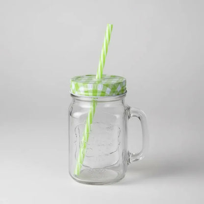 Pack 6 Vasos 650 Ml Hermético Vidrio