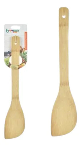 Cuchara Utensilio De Bambu 30 Cm Para Cocinar Madera
