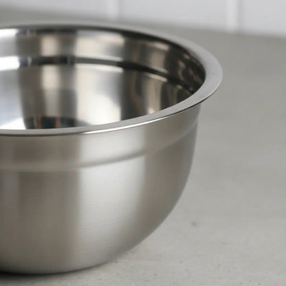 Bowl Profundo 30 Cm Acero Inoxidable Plateado
