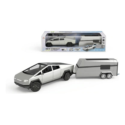 Tesla Cybertruck Remolque Juguete Para Niños